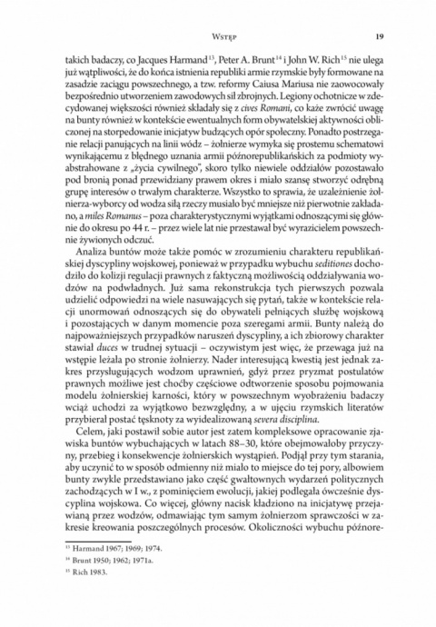 Bunty w późnorepublikańskich armiach rzymskich (88-30 przed Chr.) Bunty w późnorepublikańskich armiach rzymskich (88-30 przed Chr.)