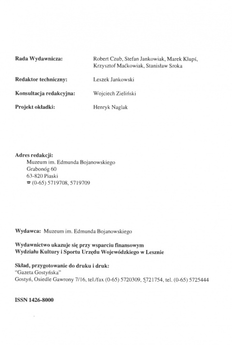 Grabonoskie Zapiski Regionalne nr 7