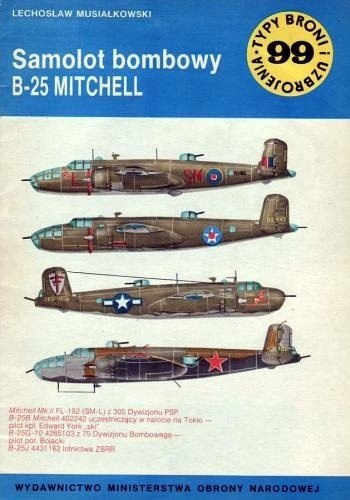 Samolot bombowy B-25 MITCHELL TbiU 99 Samolot bombowy B-25 MITCHELL TbiU 99