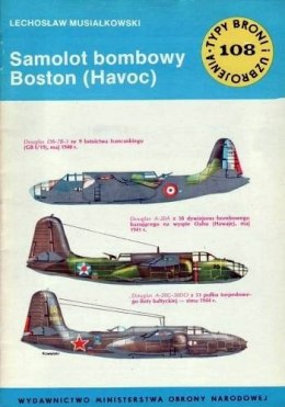 Samolot bombowy Boston (Havoc) TBiU 108