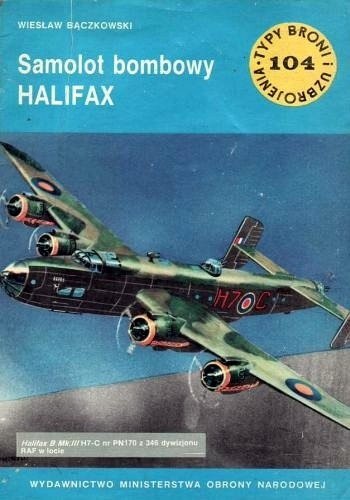 Samolot bombowy HALIFAX TBiU 104 Samolot bombowy HALIFAX TBiU 104