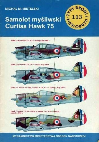 Samolot myśliwski Curtiss Hawk 75 Samolot myśliwski Curtiss Hawk 75