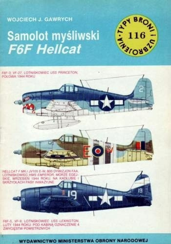 Samolot myśliwski F6F Hellcat Samolot myśliwski F6F Hellcat