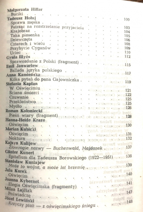 Na mojej ziemi był Oświęcim...Oświęcim w poezji współczesnej Na mojej ziemi był Oświęcim...Oświęcim w poezji współczesnej