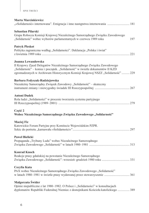Od nadziei do niepodległości NSZZ Solidarność 1980-1989/90 Studia i szkice Od nadziei do niepodległości NSZZ Solidarność 1980-1989/90 Studia i szkice