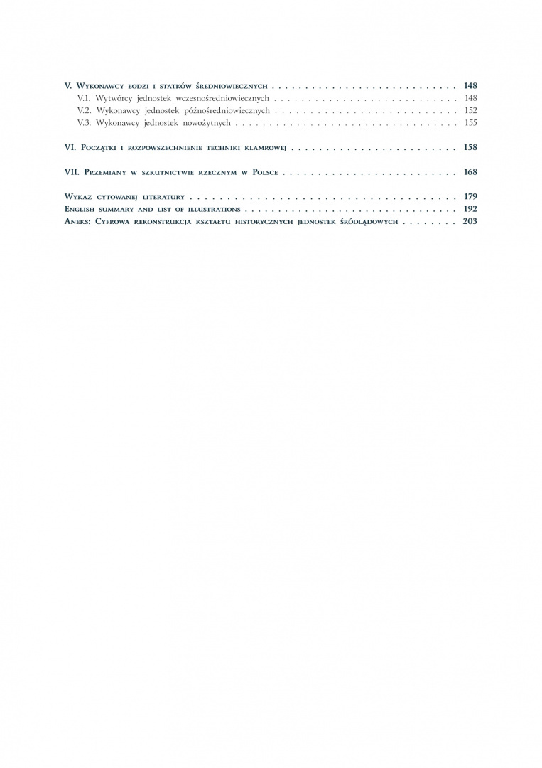 Przemiany w szkutnictwie rzecznym w Polsce. Studium archeologiczne Przemiany w szkutnictwie rzecznym w Polsce. Studium archeologiczne