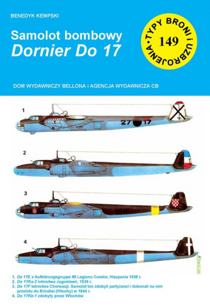 Samolot bombowy Dornier Do 17 Samolot bombowy Dornier Do 17