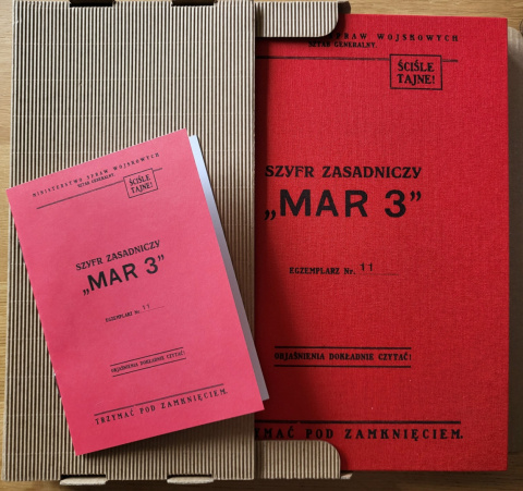 Szyfr zasadniczy MAR 3 Szyfr zasadniczy MAR 3