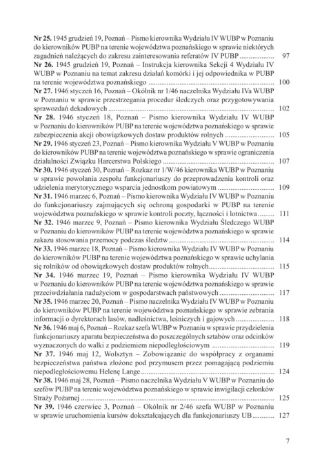 Aparat bezpieczeństwa w województwie poznańskim 1945–1956 Aparat bezpieczeństwa w województwie poznańskim 1945–1956