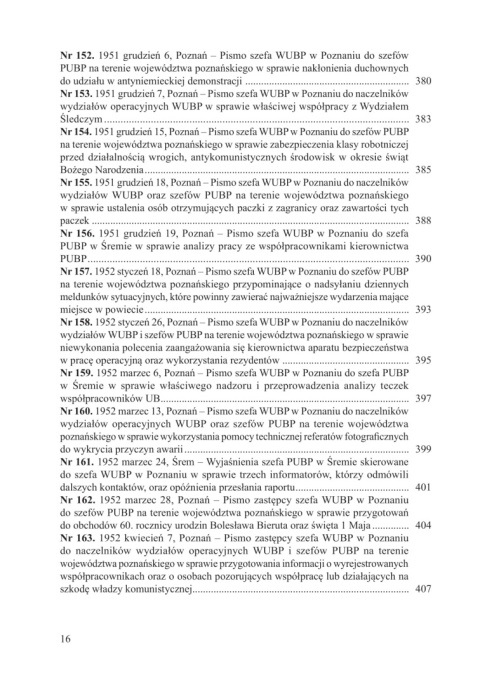Aparat bezpieczeństwa w województwie poznańskim 1945–1956 Aparat bezpieczeństwa w województwie poznańskim 1945–1956