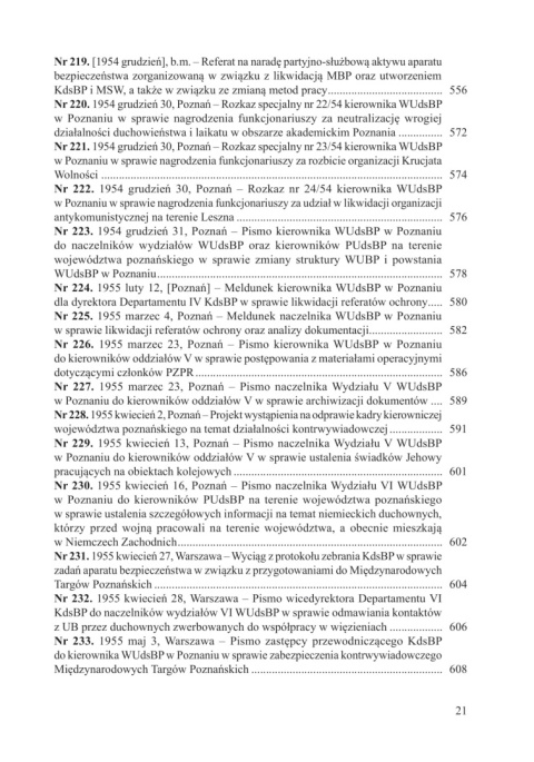 Aparat bezpieczeństwa w województwie poznańskim 1945–1956 Aparat bezpieczeństwa w województwie poznańskim 1945–1956