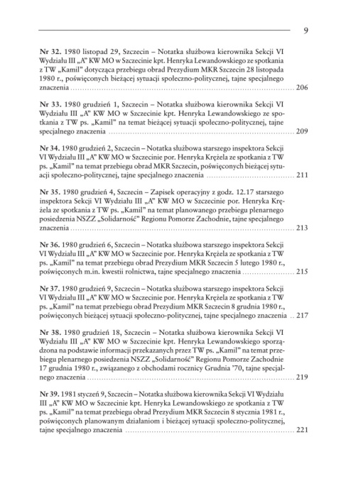Franciszka Skwierczyńskiego tajna kronika szczecińskiej „Solidarności” w latach 1980-1982 Franciszka Skwierczyńskiego tajna kronika szczecińskiej „Solidarności” w latach 1980-1982