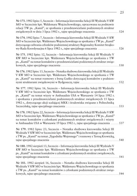 Franciszka Skwierczyńskiego tajna kronika szczecińskiej „Solidarności” w latach 1980-1982 Franciszka Skwierczyńskiego tajna kronika szczecińskiej „Solidarności” w latach 1980-1982