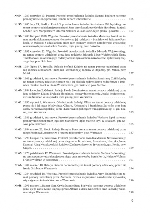 Relacje o pomocy udzielanej Żydom przez Polaków w latach 1939–1945. Tom 1. Dystrykt warszawski Generalnego Gubernatorstwa Relacje o pomocy udzielanej Żydom przez Polaków w latach 1939–1945. Tom 1. Dystrykt warszawski Generalnego Gubernatorstwa