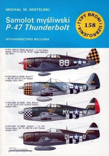 Samolot myśliwski P-47Thunderbolt Samolot myśliwski P-47Thunderbolt