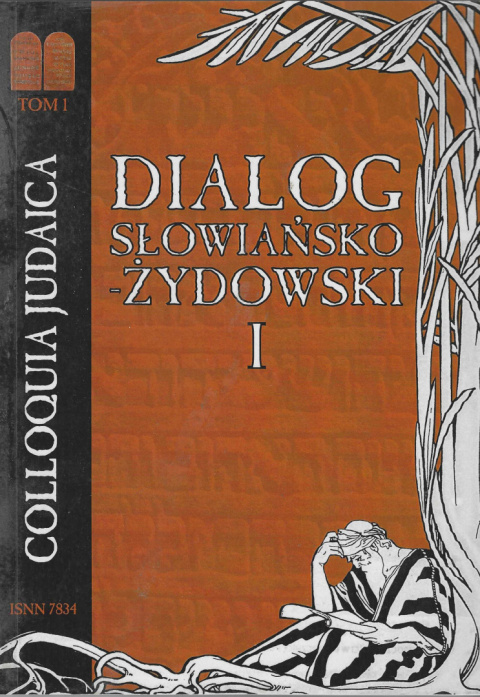 Dialog słowiańsko-żydowski I. Tom I Dialog słowiańsko-żydowski I. Tom I