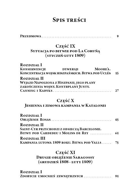 Historia wojny na Półwyspie Iberyjskim 1807-1814. Tom II styczeń - wrzesień 1809 Historia wojny na Półwyspie Iberyjskim 1807-1814. Tom II styczeń - wrzesień 1809