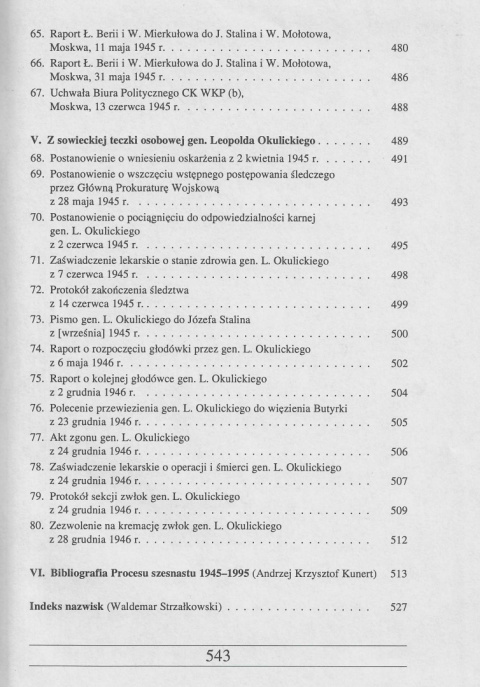 Proces szesnastu. Dokumenty NKWD Proces szesnastu. Dokumenty NKWD