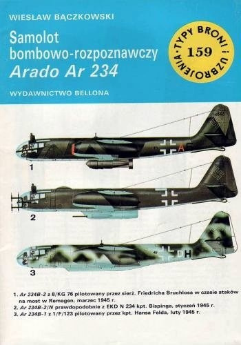 Samolot bombowo-rozpoznawczy Arado Ar 234 Samolot bombowo-rozpoznawczy Arado Ar 234