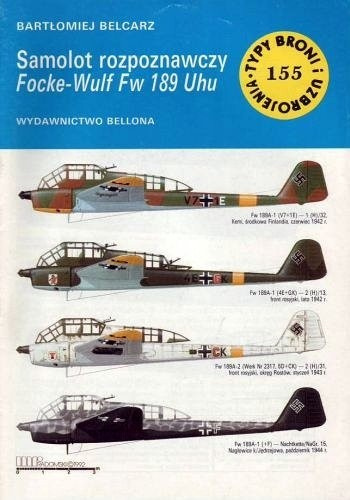Samolot rozpoznawczy Focke-Wulf Fw 189 Uhu Samolot rozpoznawczy Focke-Wulf Fw 189 Uhu