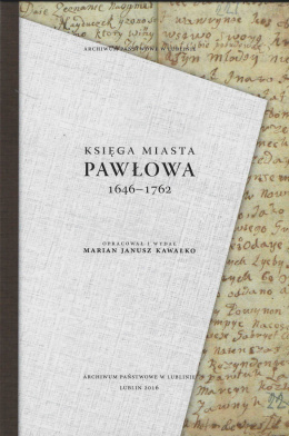 Księga miasta Pawłowa 1646-1762
