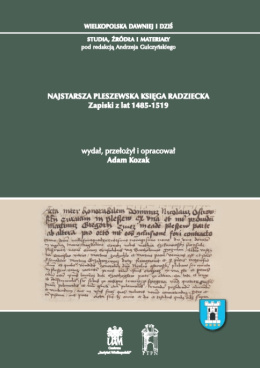 Najstarsza pleszewska księga radziecka. Zapiski z lat 1485-1519
