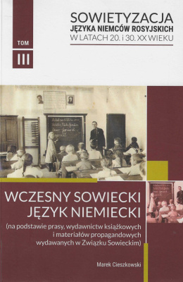 Sowietyzacja języka niemieców rosyjskich w latach 20 i 30 XX w. T 3