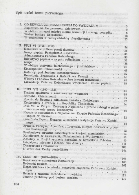Papiestwo i papieże dwóch ostatnich wieków, część pierwsza 1775-1903 Papiestwo i papieże dwóch ostatnich wieków, część pierwsza 1775-1903