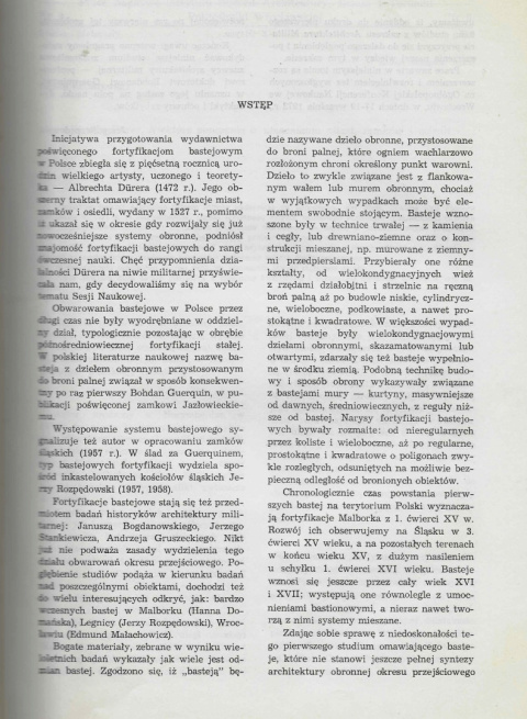 Bastejowe fortyfikacje w Polsce Bastejowe fortyfikacje w Polsce