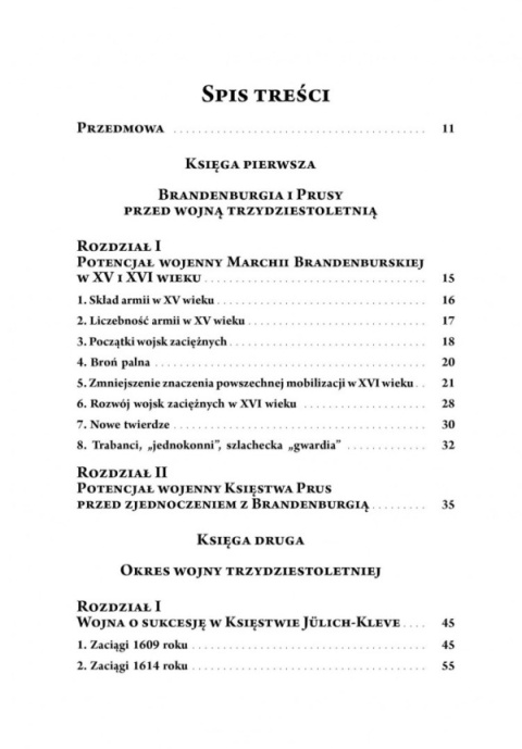 Historia armii pruskiej do 1740 roku Tom I i II - komplet Historia armii pruskiej do 1740 roku Tom I i II - komplet