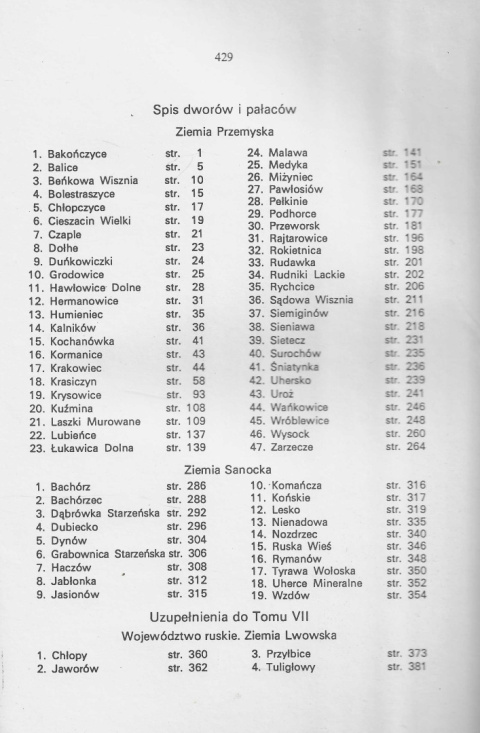 Materiały do dziejów rezydencji, tom VIIIa, część II - ziemie ruskie Korony,dawne województwo ruskie: ziemia przemyska i sanocka Materiały do dziejów rezydencji, tom VIIIa, część II - ziemie ruskie Korony,dawne województwo ruskie: ziemia przemyska i sanocka