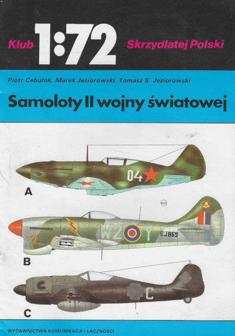 Klub 1:72 Skrzydlatej Polski. Samoloty II wojny światowej. Zeszyt 2.MiG 3, Hawker Tempest MK.V, MKIV,Focke-Wulf FW 190A-5 - A-9 Klub 1:72 Skrzydlatej Polski. Samoloty II wojny światowej. Zeszyt 2.MiG 3, Hawker Tempest MK.V, MKIV,Focke-Wulf FW 190A-5 - A-9