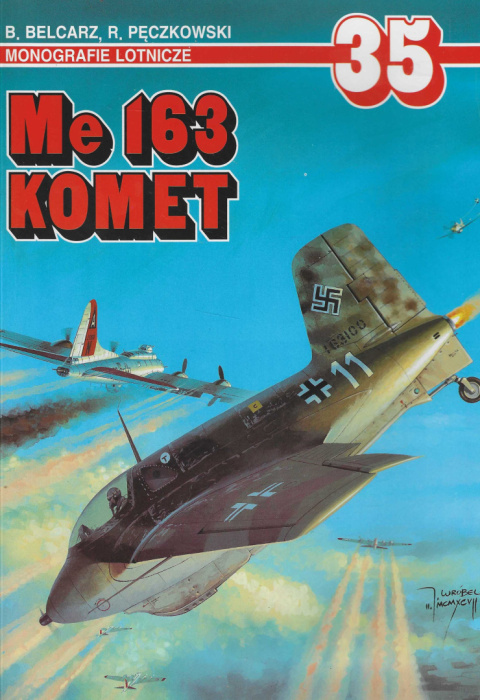 Me 163 Komet. Monografie lotnicze 35