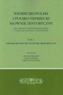 Niemiecko-polski i polsko-niemiecki słownik historyczny tom I i II - komplet