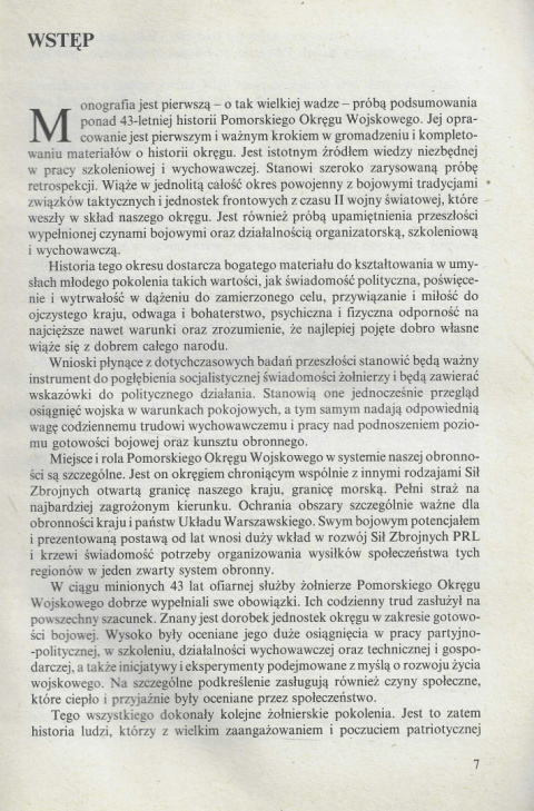 Pomorski Okręg Wojskowy 1945-1987. Zarys dziejów Pomorski Okręg Wojskowy 1945-1987. Zarys dziejów
