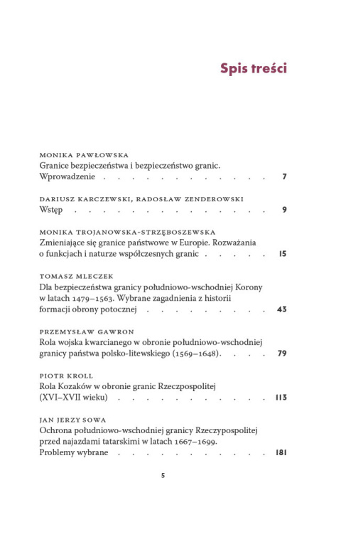 Bezpieczeństwo granic - granice bezpieczeństwa