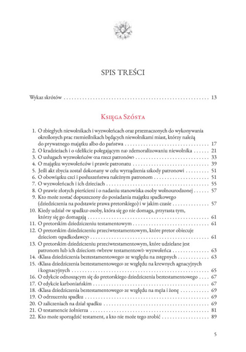 Kodeks justyniański tom III Kodeks justyniański tom III
