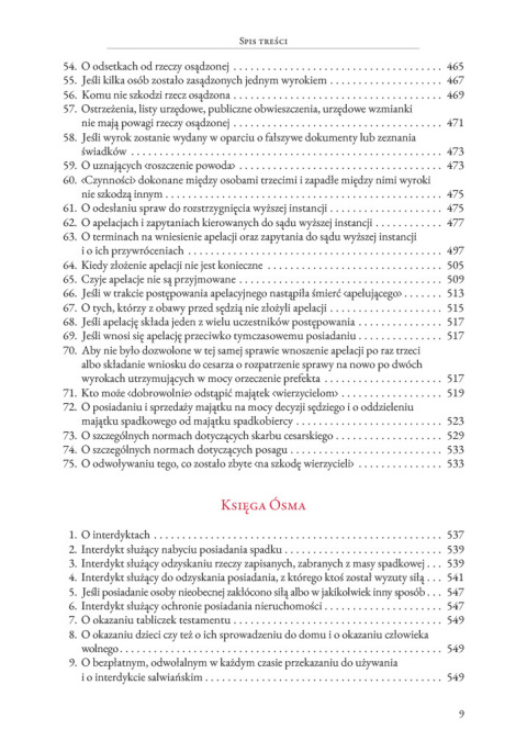 Kodeks justyniański tom III Kodeks justyniański tom III
