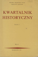 Kwartalnik historyczny. Rocznik C. Nr 4 jubileuszowy