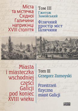 Miasta i miasteczka wschodniej części Galicji pod koniec XVIII wieku Tom III. Przestrzeń fizyczna miast Galicji