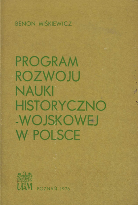 Program rozwoju nauki historyczno-wojskowej w Polsce