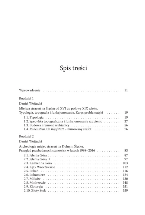 Dawne miejsca straceń na Śląsku w ujęciu interdyscyplinarnym Dawne miejsca straceń na Śląsku w ujęciu interdyscyplinarnym