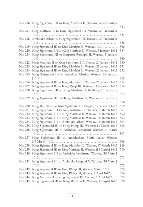 The House of Vasa and the House od Austria. Correspondence from the Years 1587 to 1668. Part I 1587 - 1632 The House of Vasa and the House od Austria. Correspondence from the Years 1587 to 1668. Part I 1587 - 1632