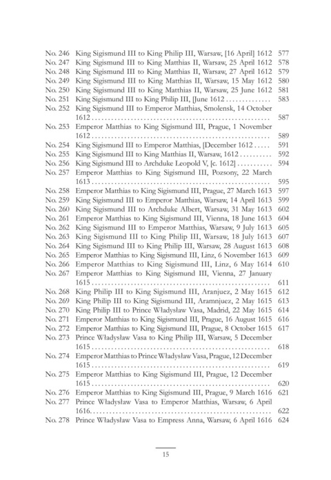 The House of Vasa and the House od Austria. Correspondence from the Years 1587 to 1668. Part I 1587 - 1632 The House of Vasa and the House od Austria. Correspondence from the Years 1587 to 1668. Part I 1587 - 1632