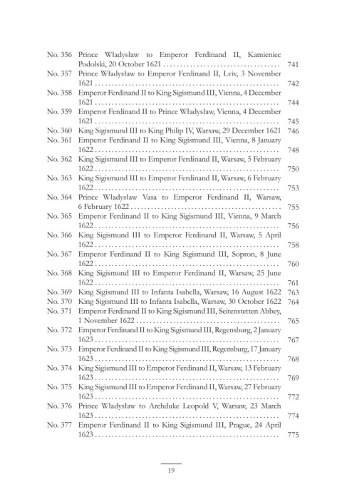 The House of Vasa and the House od Austria. Correspondence from the Years 1587 to 1668. Part I 1587 - 1632 The House of Vasa and the House od Austria. Correspondence from the Years 1587 to 1668. Part I 1587 - 1632