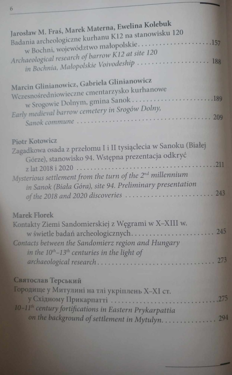 Wczesne średniowiecze w Karpatach Wczesne średniowiecze w Karpatach