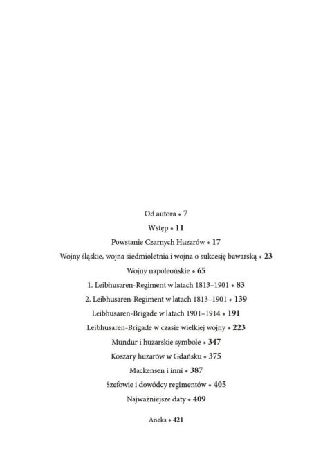 Leibhusaren. Historia Czarnych Huzarów Leibhusaren. Historia Czarnych Huzarów
