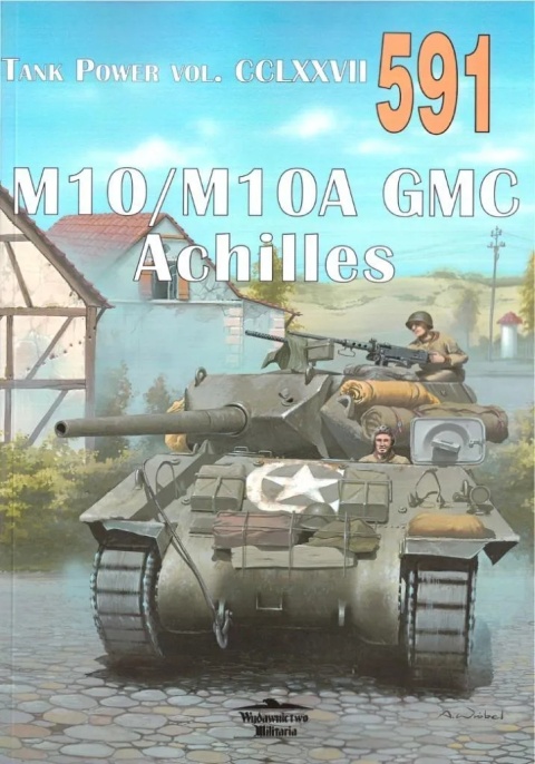 M10 / M10A GMC Achilles. Tank Power Tom 591