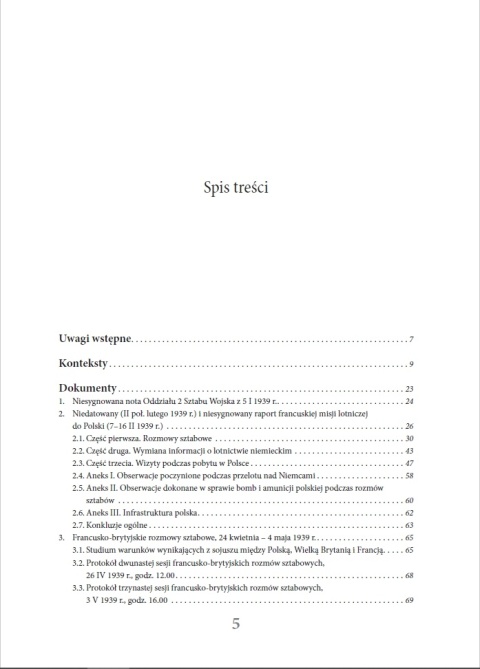 Z perspektywy Paryża. Wybór źródeł do wojskowych dziejów sojuszu Francji i Polski w 1939 roku