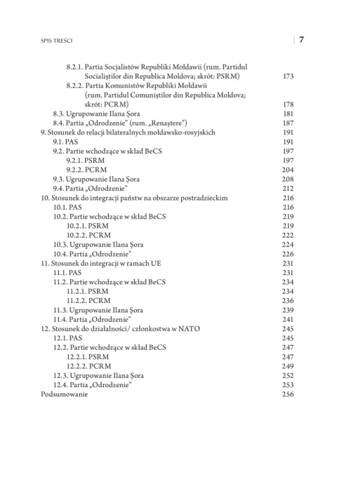 Wojna o Mołdawię. Mołdawskie partie polityczne i ich liderzy w latach 2020 - 2024